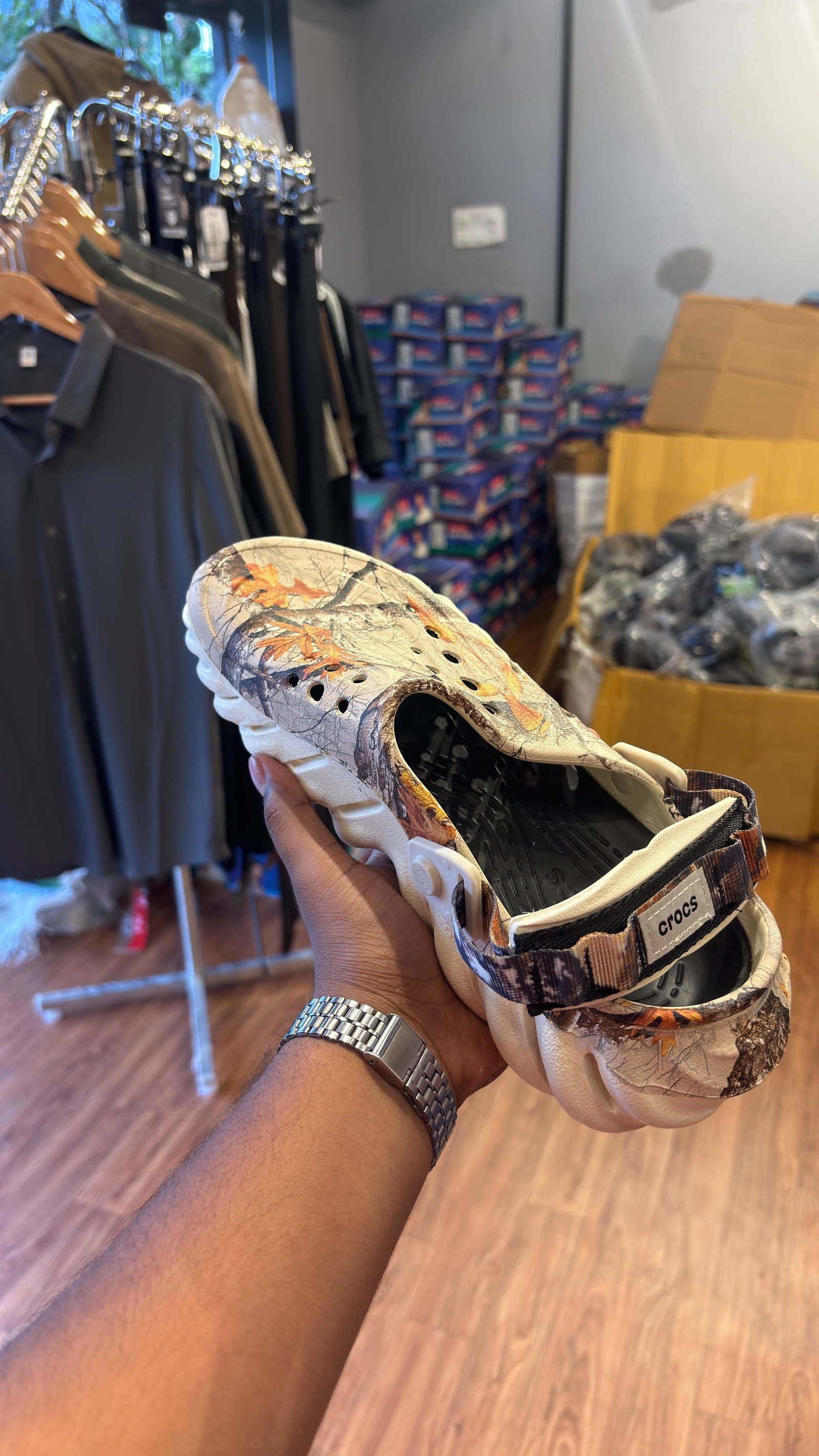 Crocs Camo Clog for Men - Comfortable and Stylish Footwear