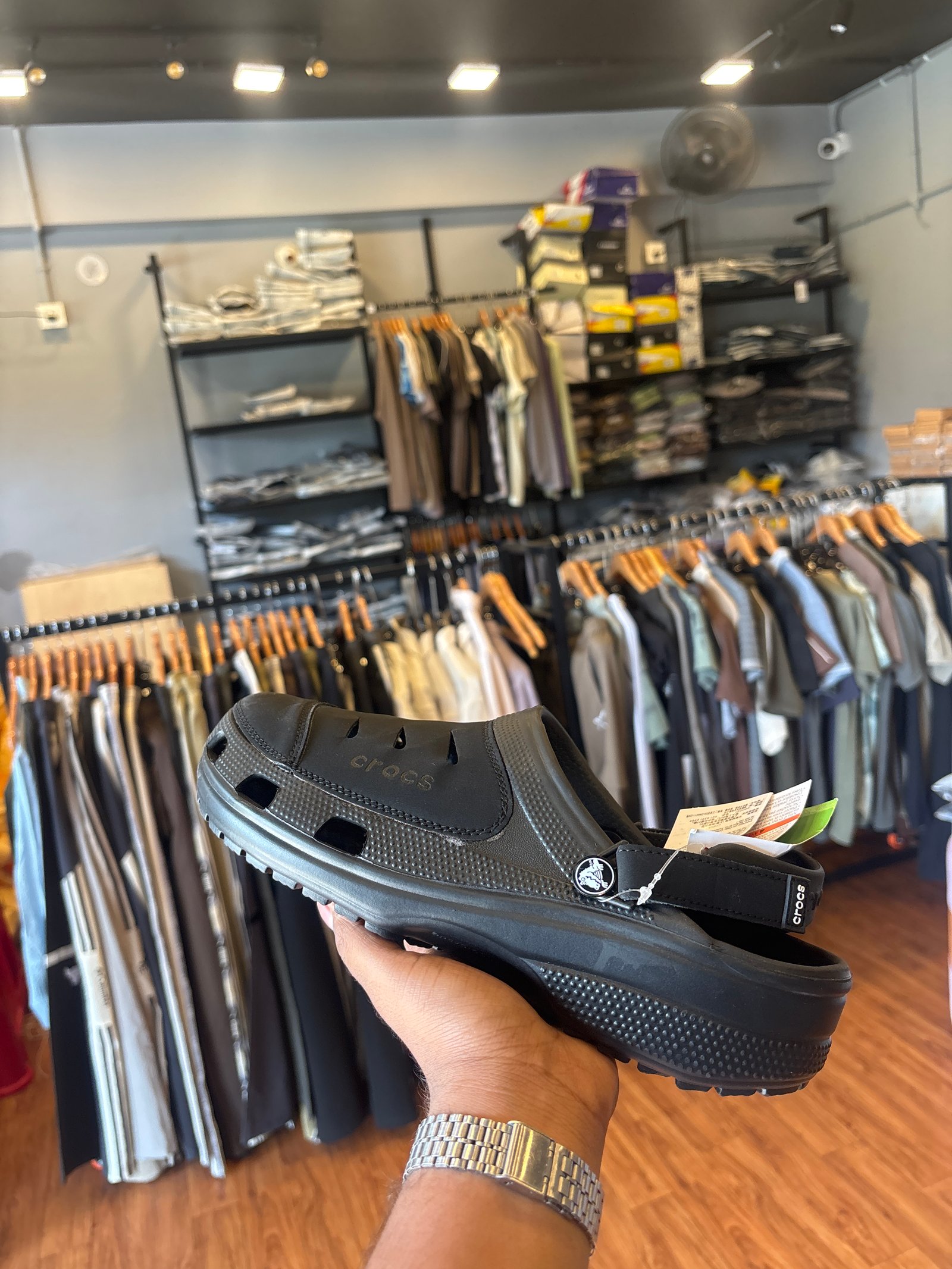 Black Crocs Clog for Men