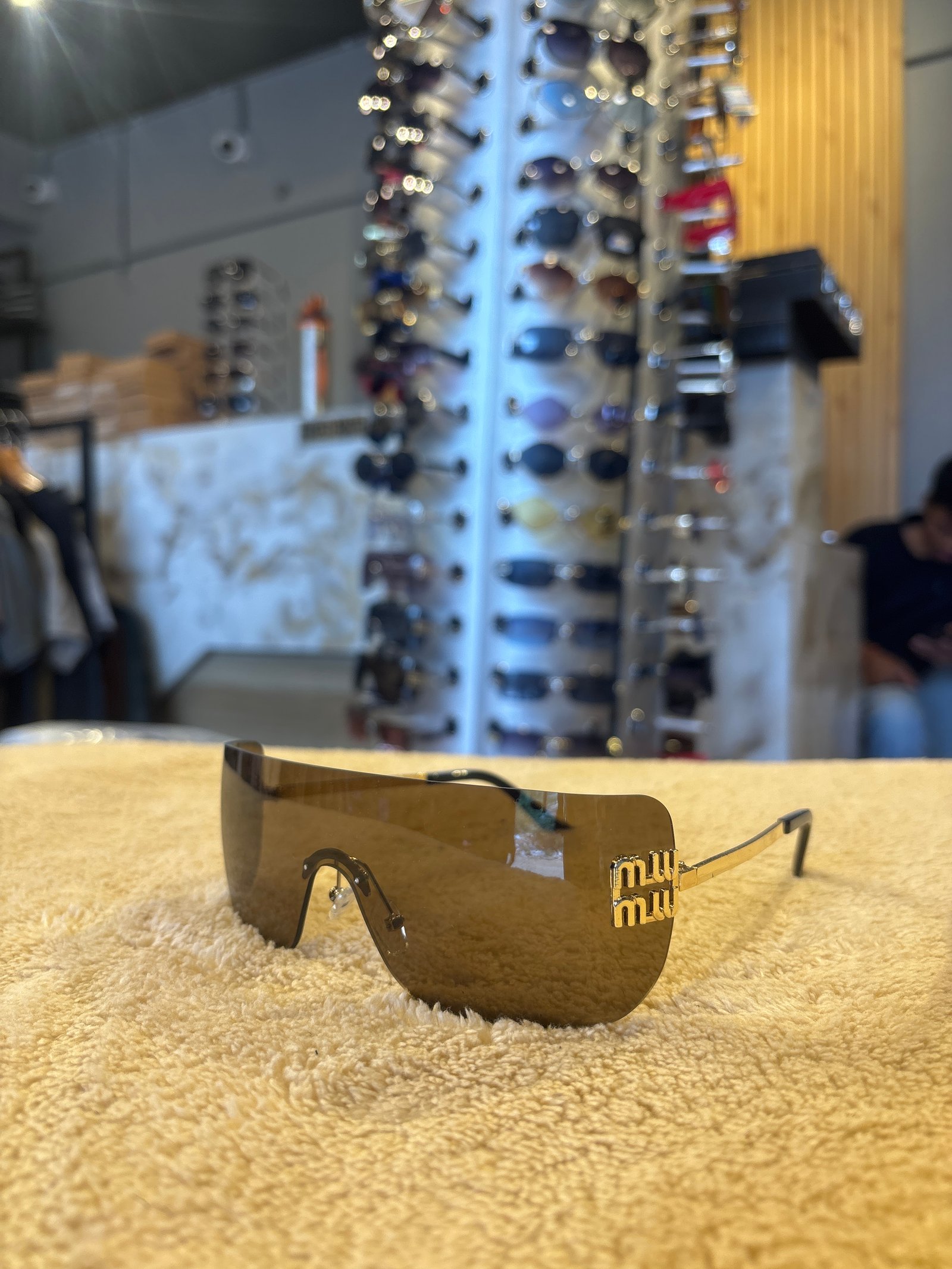 Brown Aviator Sunglasses for Men