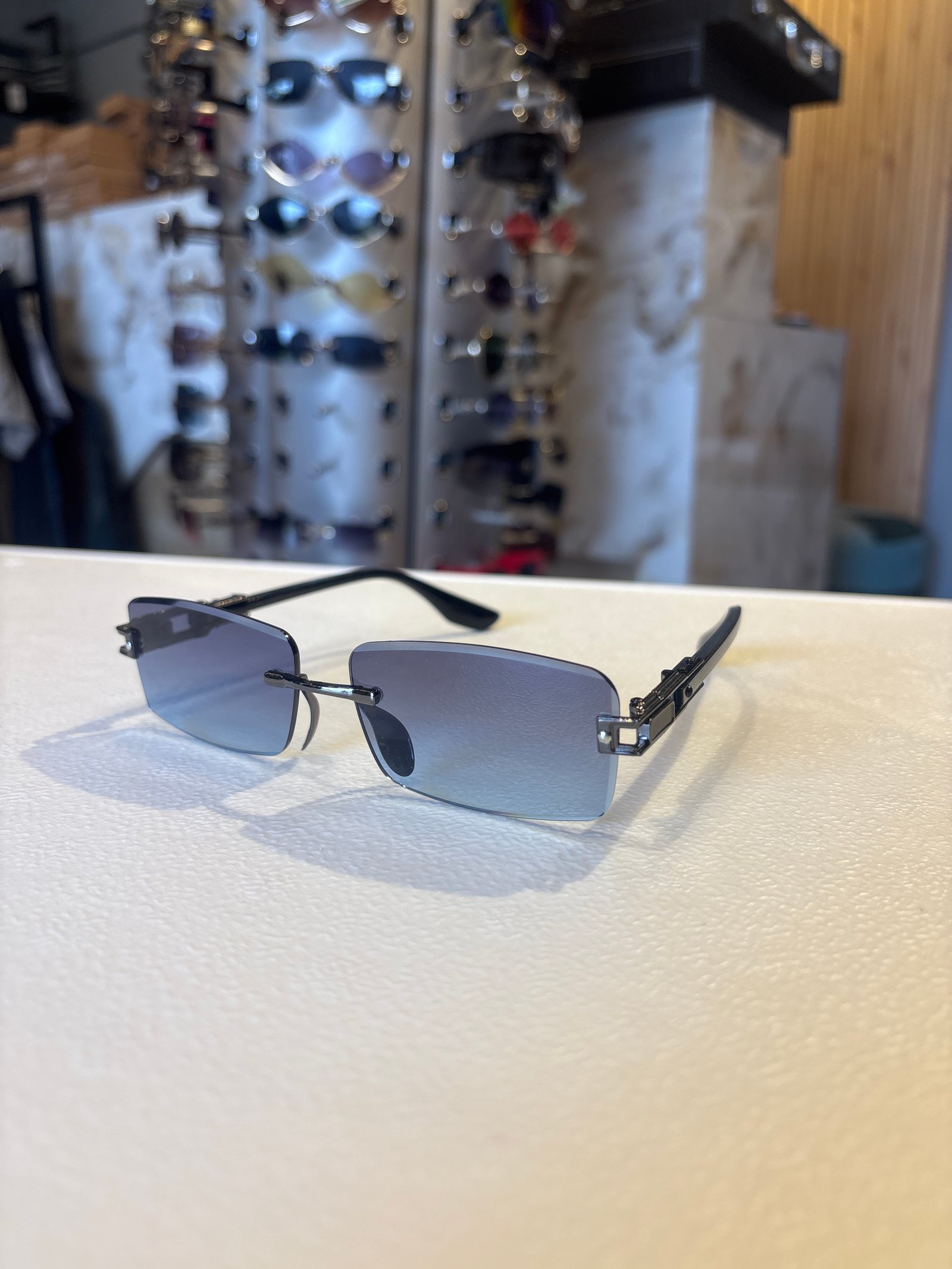 Grey Aviator Sunglasses for Men